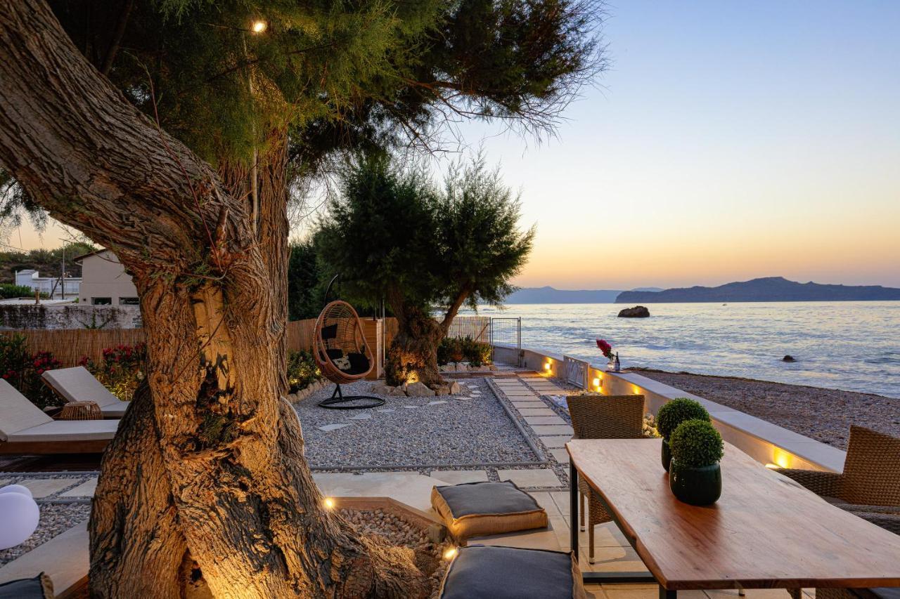 Villa Seashell -Wonderful Newly Renovated Villa On The Beach Galatás Extérieur photo